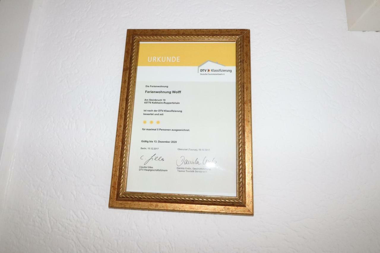 Ferienwohnung Wolff, Kelkheim Buitenkant foto